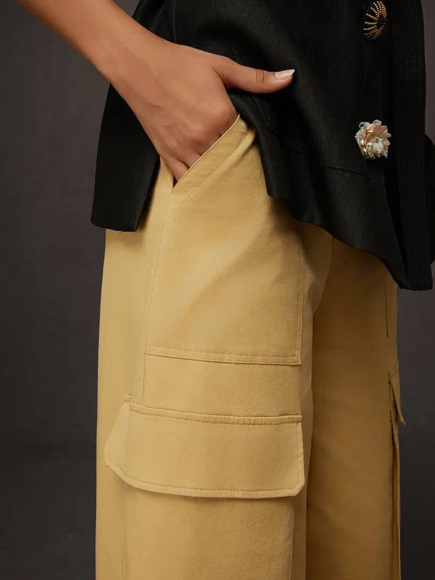 Casual Pockets Cargo Pants