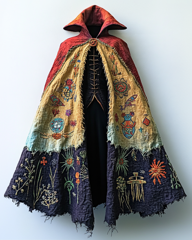 Halloween Cosplay Halloween Cape Coat b6d3