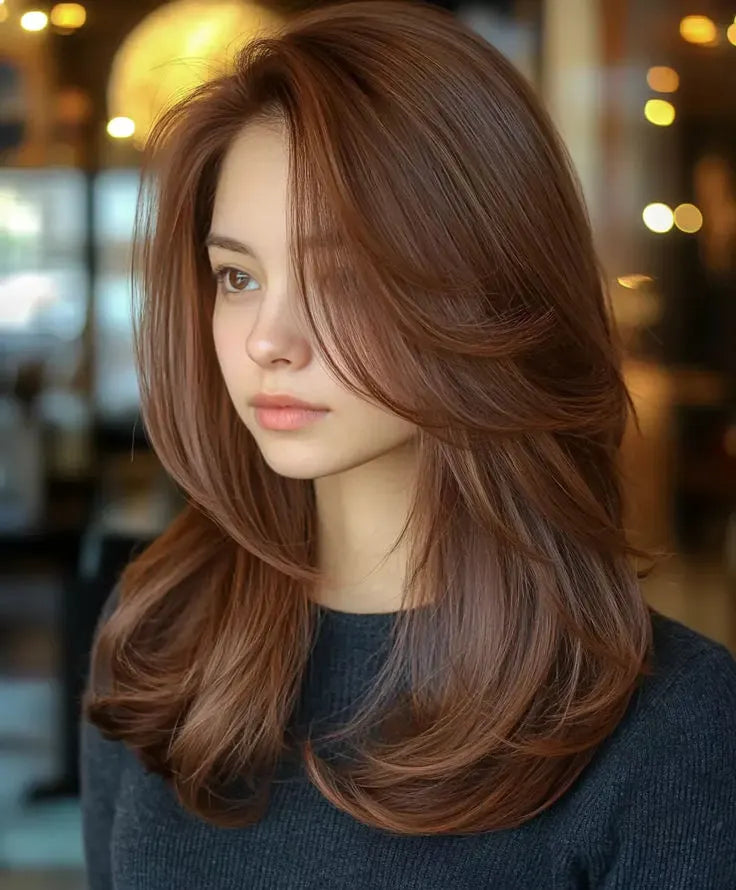 Straight Hair Topper for Crown Thinning  ̈C Natural Coverage at the Crown