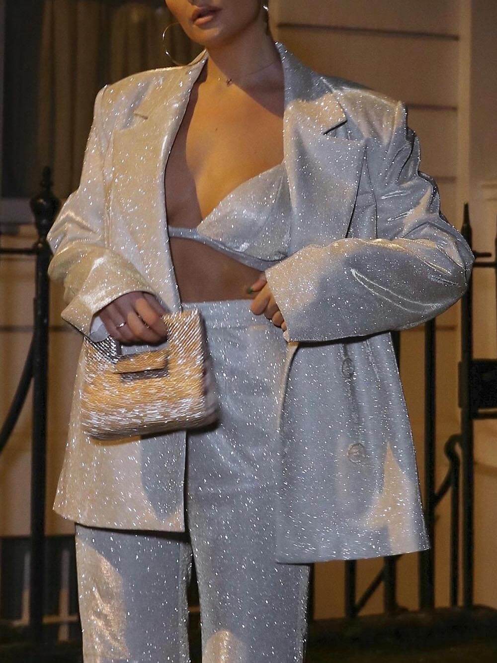 Classic Fashion Sequin Bra