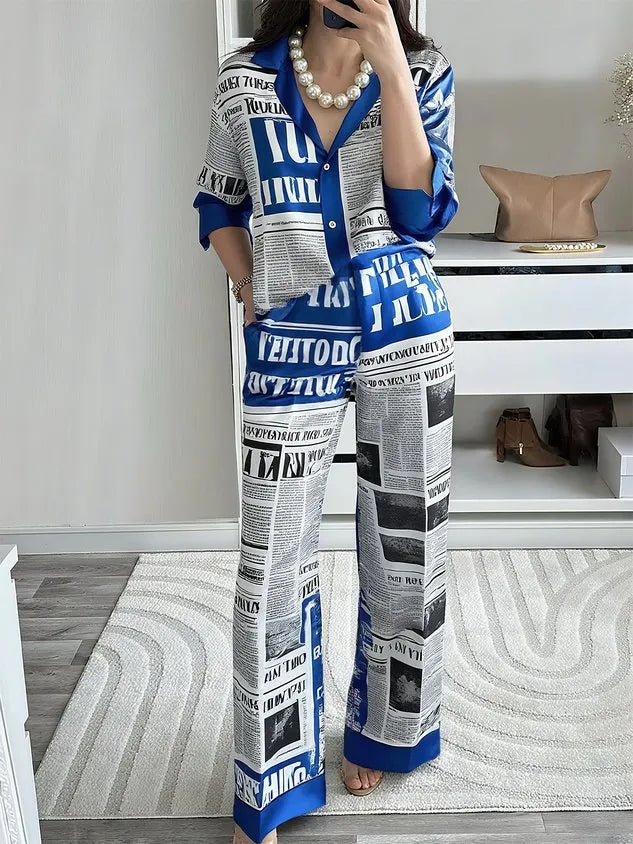 Casual Letter Pattern Printing Shirt Collar Raglan Sleeve Shirt