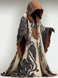 Men's Halloween autumn and winter hooded cloak jacket 13f8