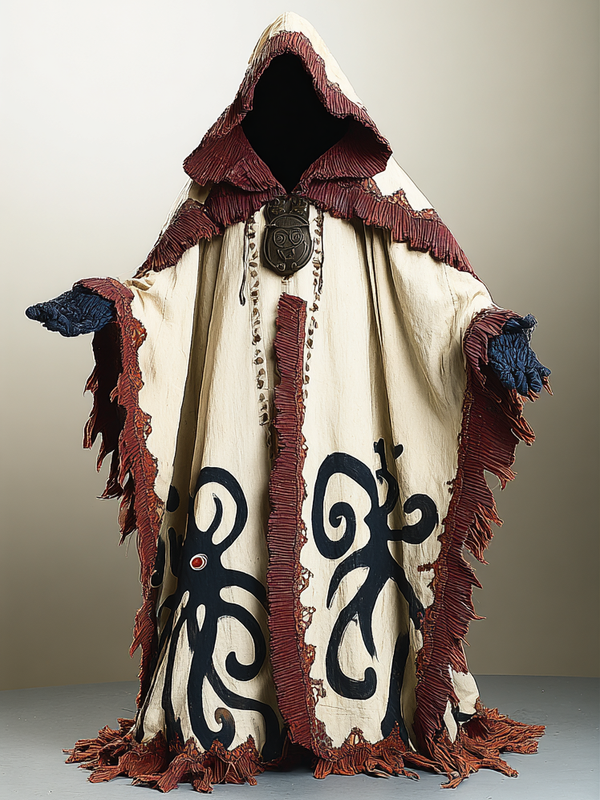 Men's Halloween autumn and winter hooded cloak jacket 263a