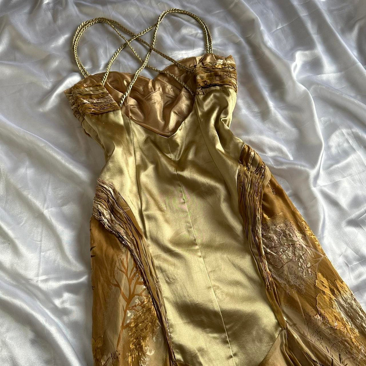 Women's Gold Dress
