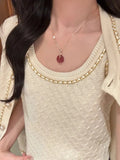 Garnet Necklace