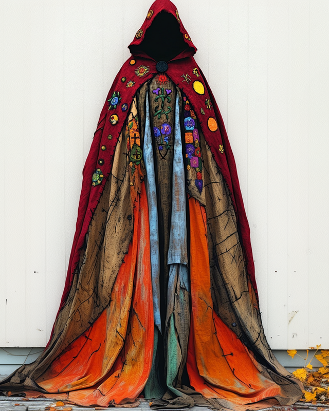 Halloween Cosplay Halloween Cape Coat 08e0