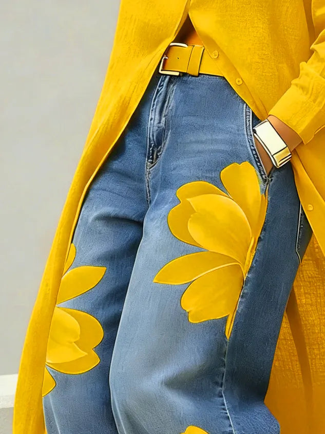 Casual Zipper Loose Bloomers Ankle Pants O-Line Daily Trousers