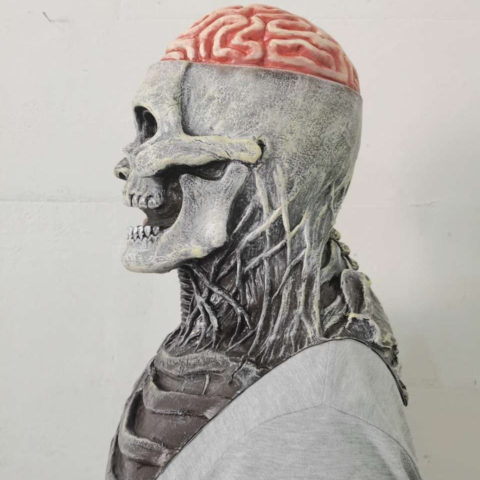 Halloween latex skull mask