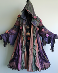 Women's Halloween theme irregular original design cape coat aaab