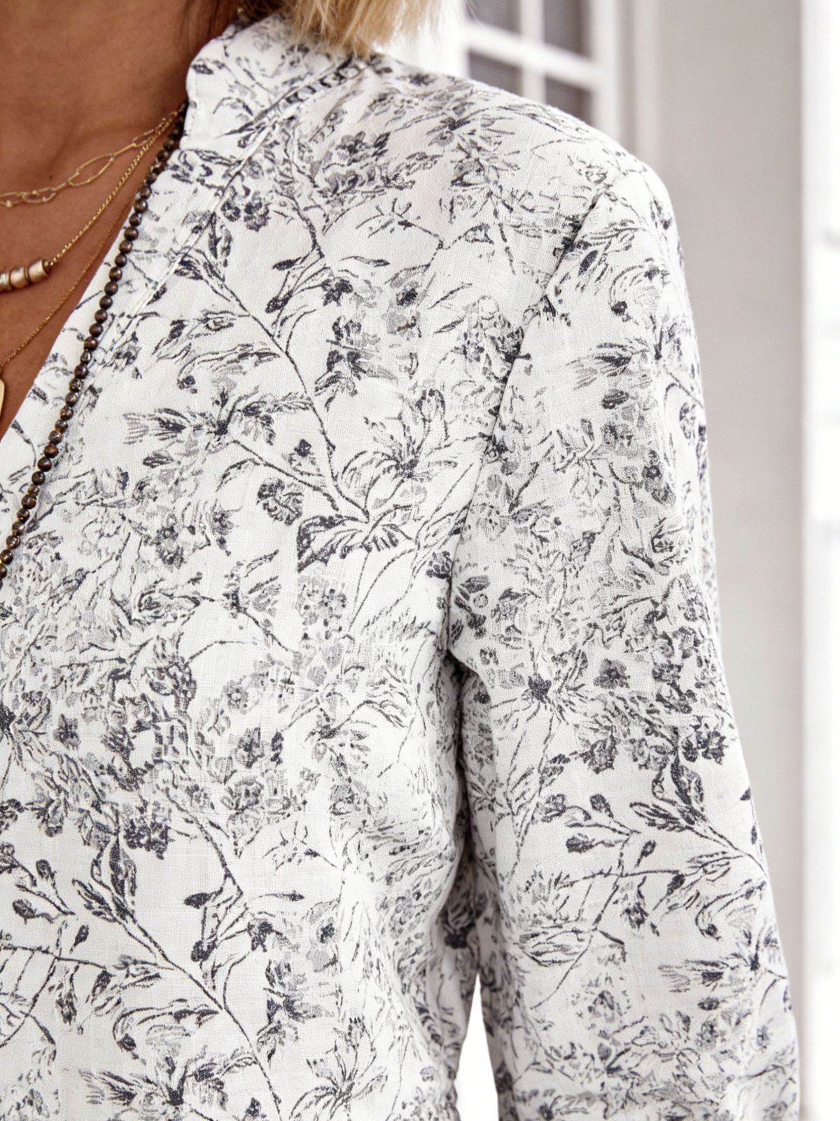 Vacation Elegant Women's Multicolor Graphic Print Long Sleeve Crew Neck Dress