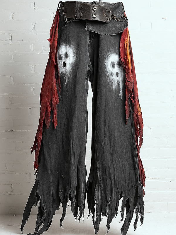 Men's autumn and winter Halloween theme fashion pants ae3d