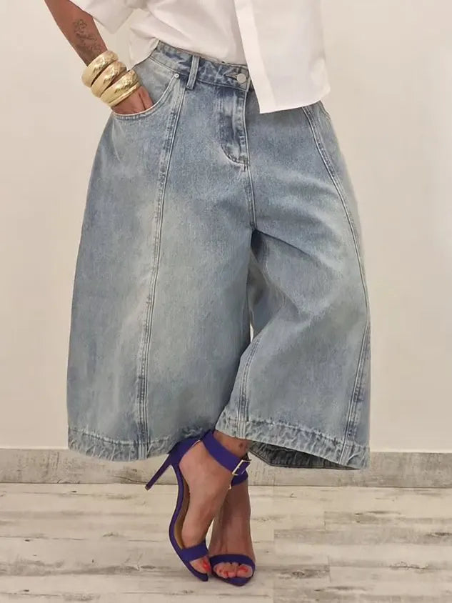 Denim Loosen Casual Jeans