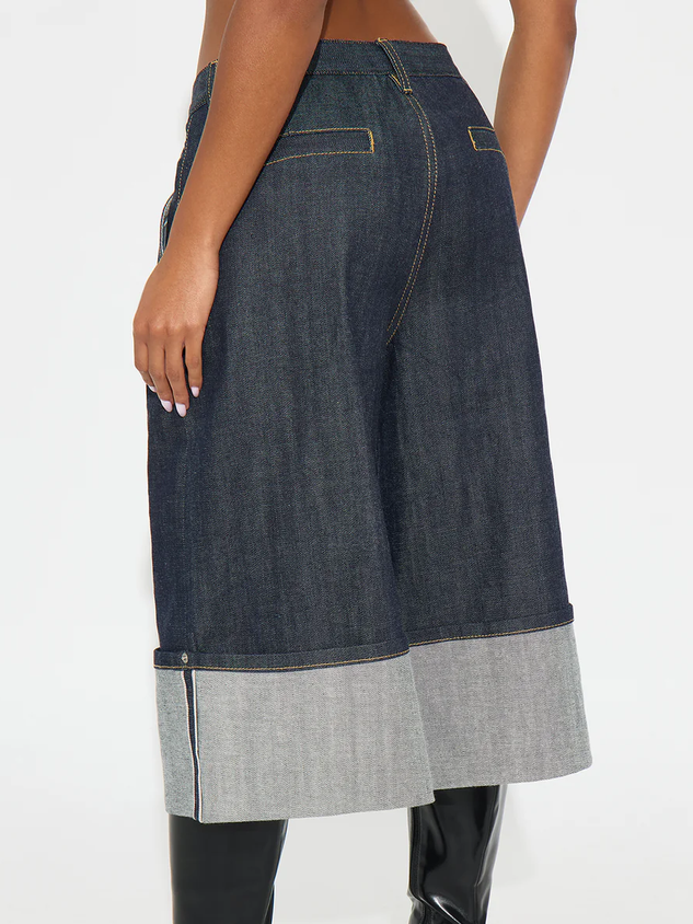Plain Urban Loose Soft Tencel Denim Jeans