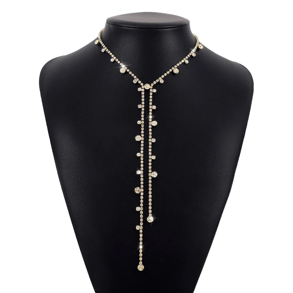 Evening Rhinestone Necklace