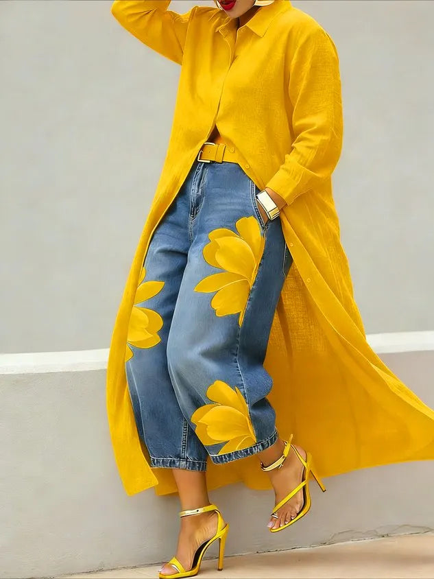 Casual Zipper Loose Bloomers Ankle Pants O-Line Daily Trousers