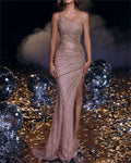 Women's sexy slit dress