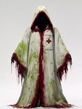 Men's Halloween themed hooded cape b40a