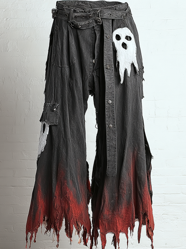 Men's autumn and winter Halloween theme fashion pants c8fb