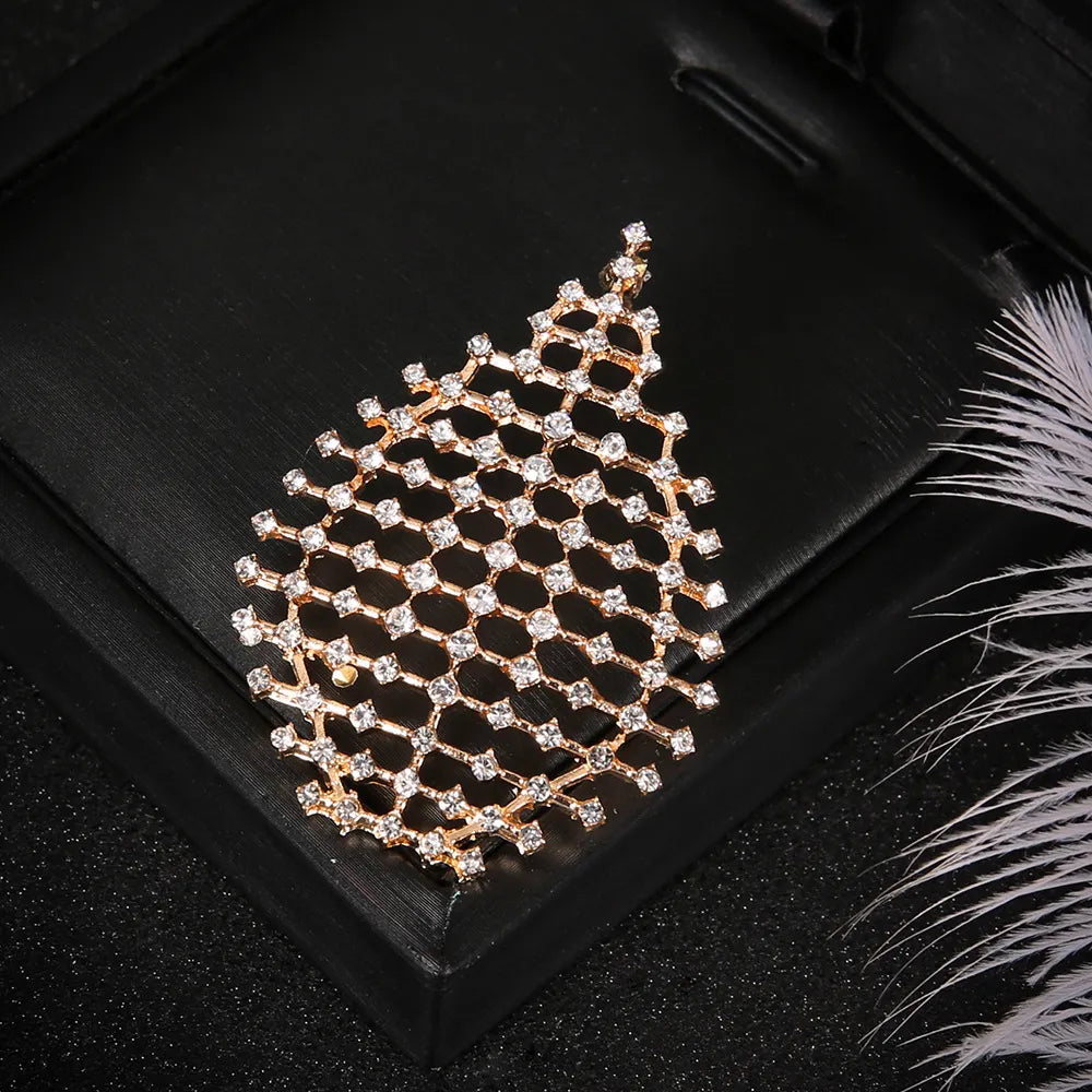 Water Drops Diamond Single Earrings