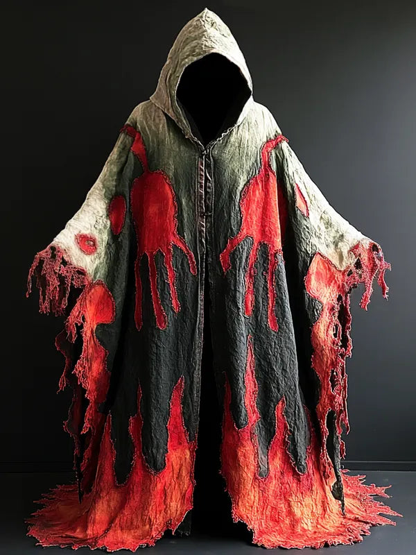 Men's Halloween themed hooded cape 1a31