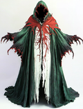 Halloween exaggerated design hooded cape b66f