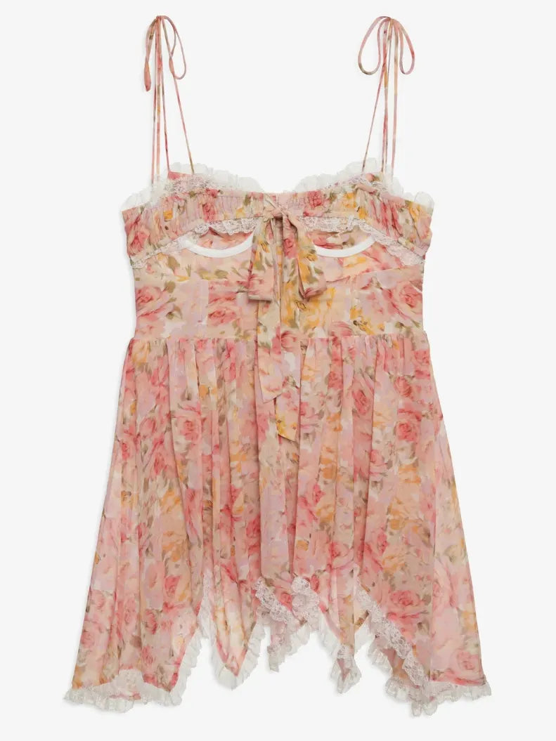Elea Asymmetrical Mini Dress