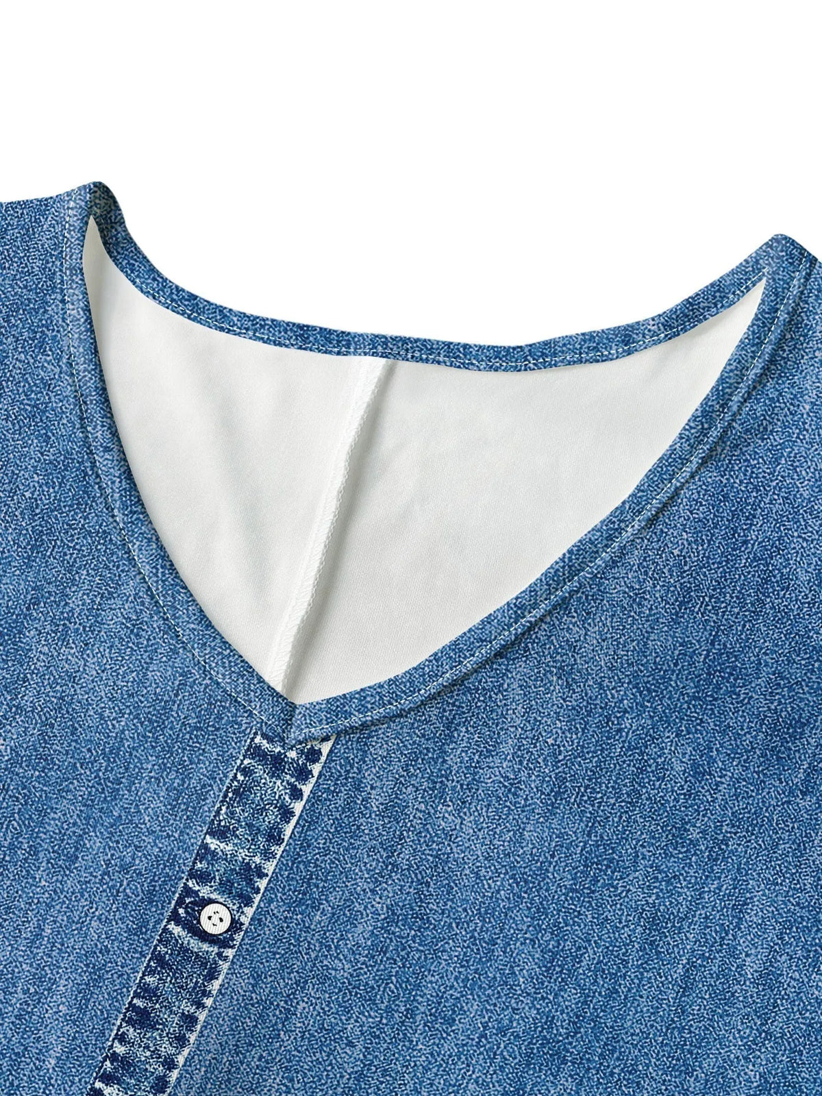 Denim Dress for Women Retro Style Casual Dress