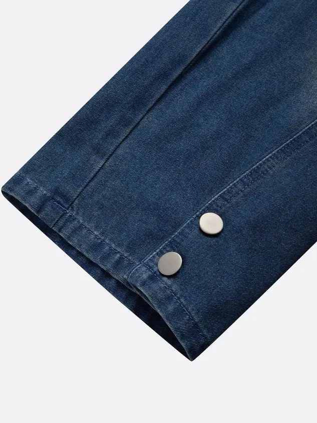 Denim Buttoned Casual Jeans