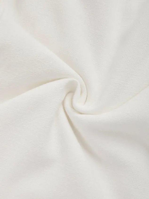 Cotton Casual Plain Wide Leg Pants Fashion Pants