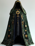 Badge distressed cape c6cc
