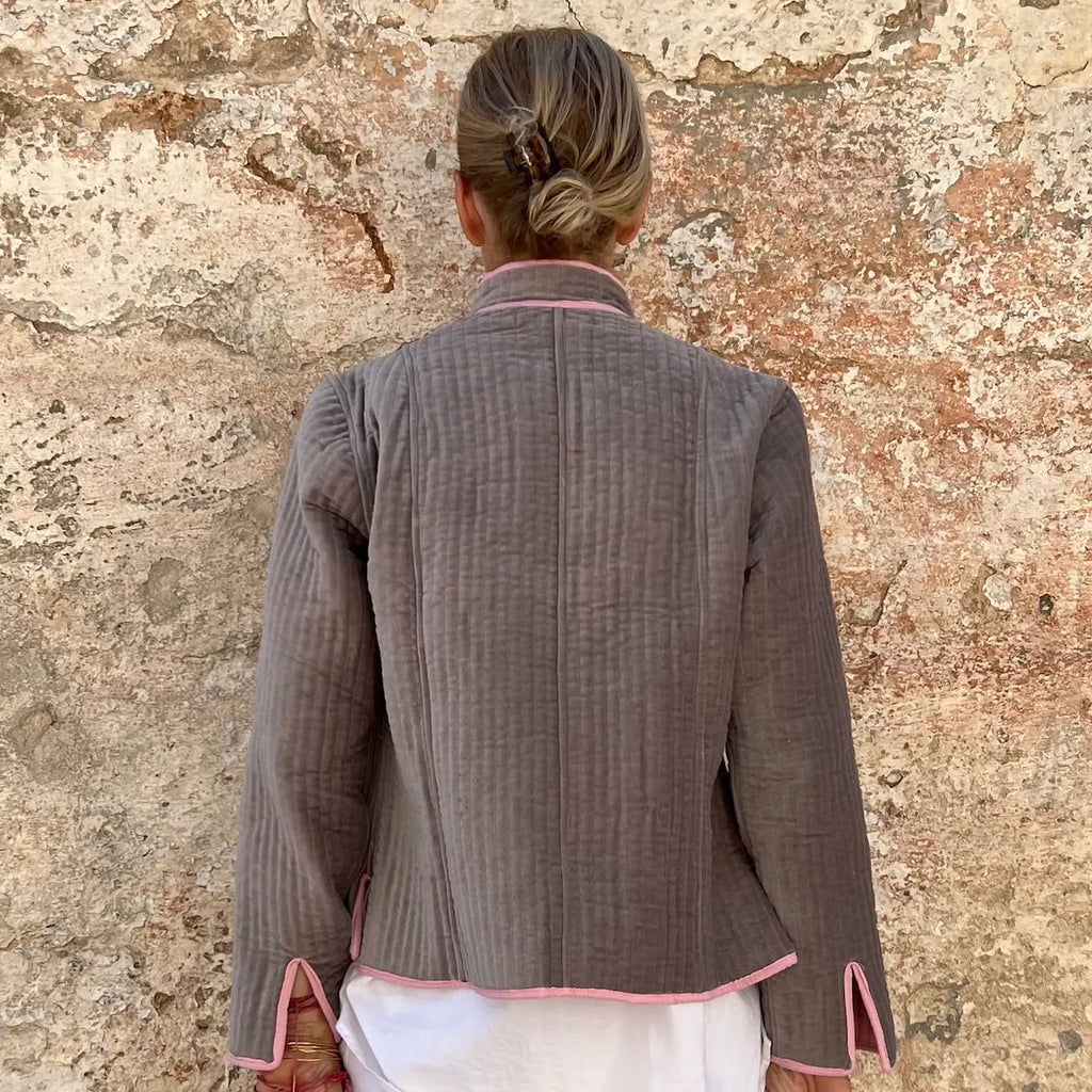 Velvet Short Jacket – Dadihouse