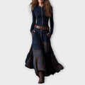Vintage Tailored Maxi Dress
