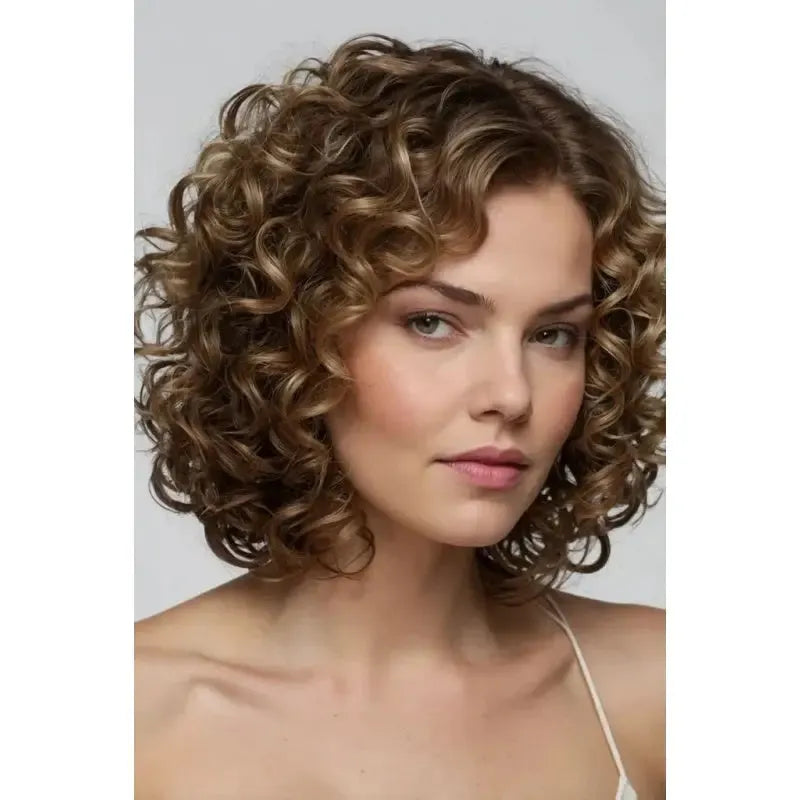 Hot Sale Curly Hair Toppers for Women with Thinning Hair-Cover Grays, Boost Volume