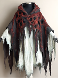 Men's Halloween autumn and winter hooded cloak jacket f42e