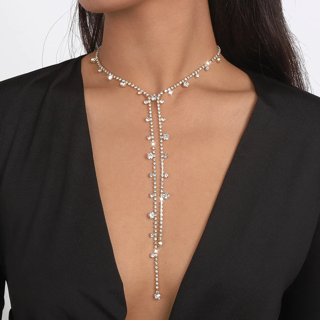Evening Rhinestone Necklace