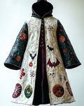 Halloween Cosplay Halloween Wizard Cape Coat 3132