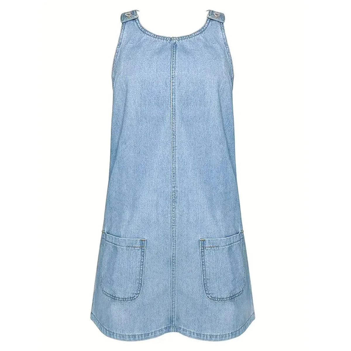 Relaxed Denim Dress for Women | Casual Shift Dress