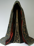 Ethnic dark magic long wizard cape 5ebf