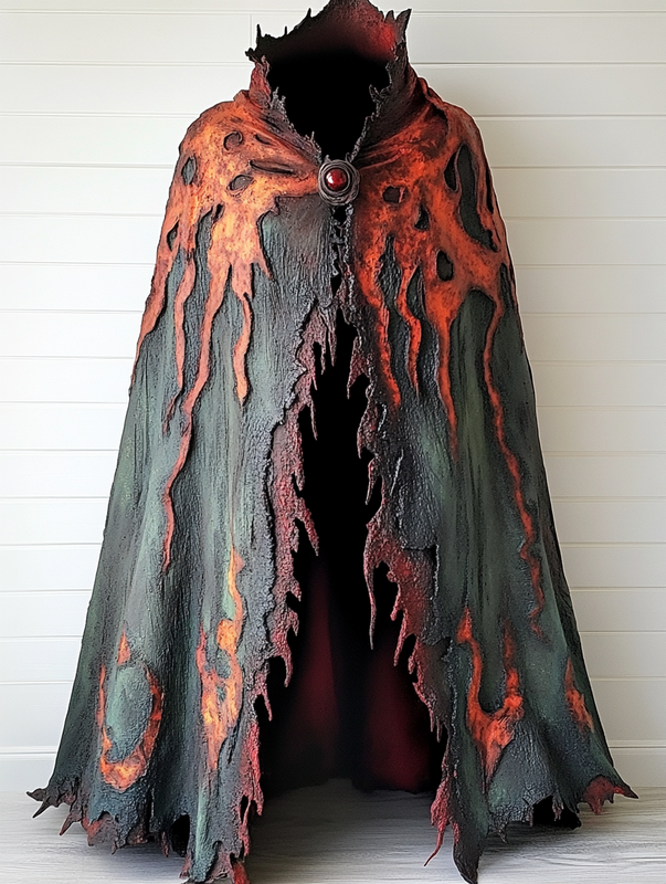 Halloween exaggerated design cape 6e55