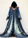 Men's Halloween autumn and winter hooded cloak ca7f